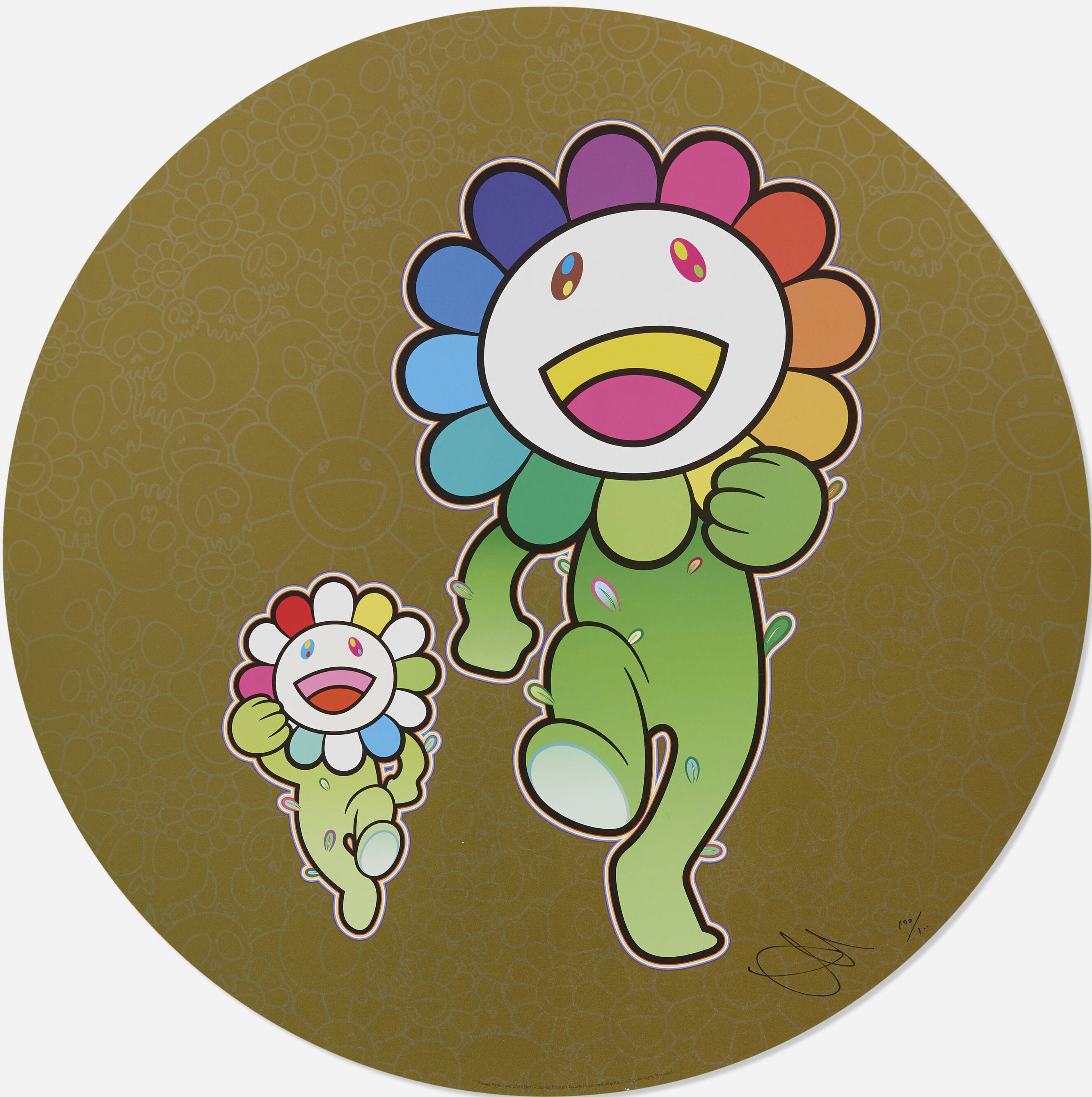 Takashi Murakami - Flower Parent and Child, Rum Pum Pum!