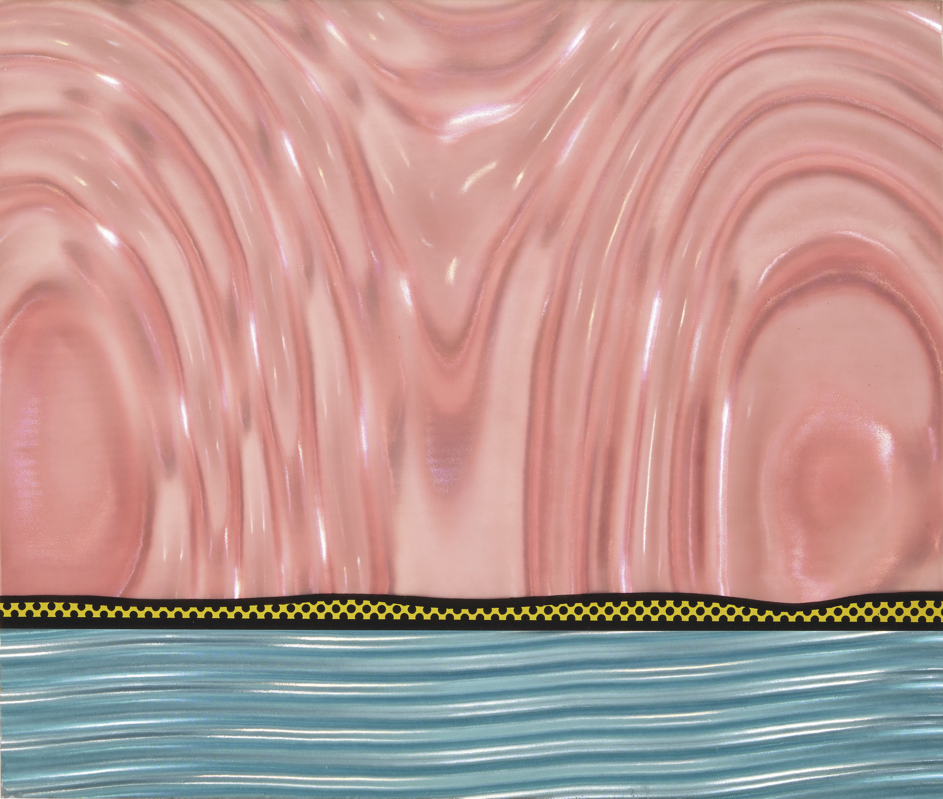 Roy Lichtenstein - Landscape 5, from Ten Landscapes