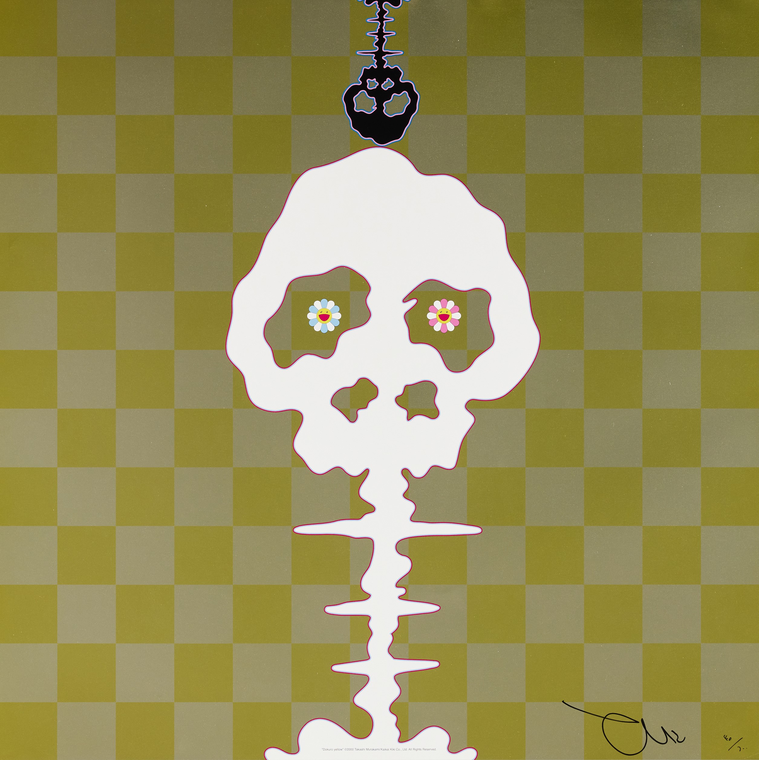 Takashi Murakami - Dokuro Yellow
