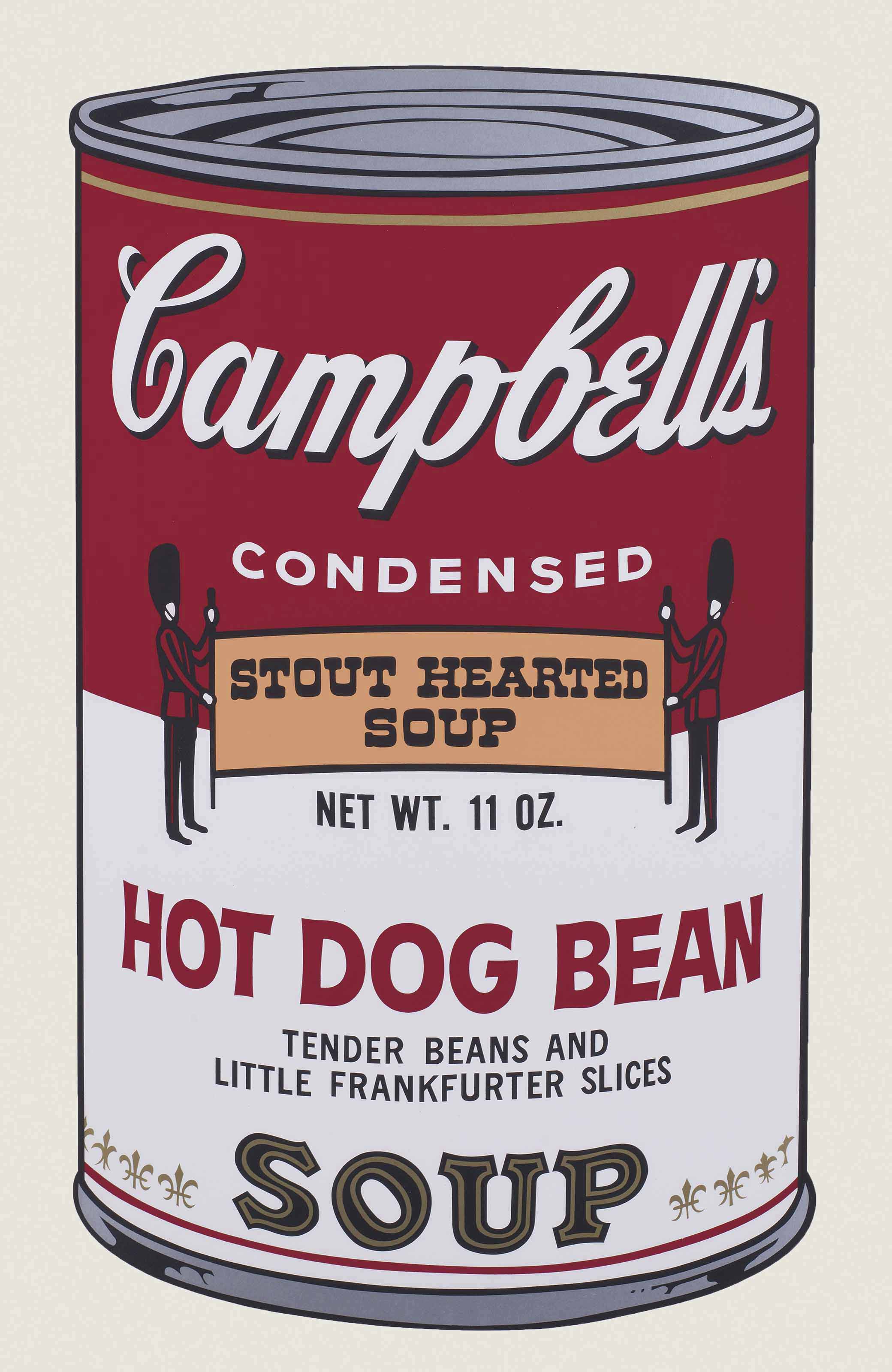 Andy Warhol - Hot Dog Bean, from Campbell's Soup II