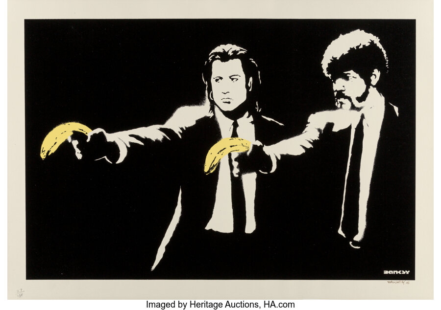 Banksy - Pulp Fiction