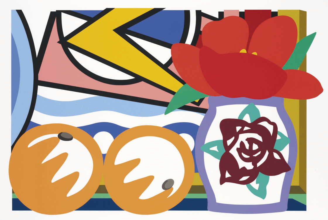 Tom Wesselmann - Still Life with Lichtenstein and Two Oranges, from Portfolio 90