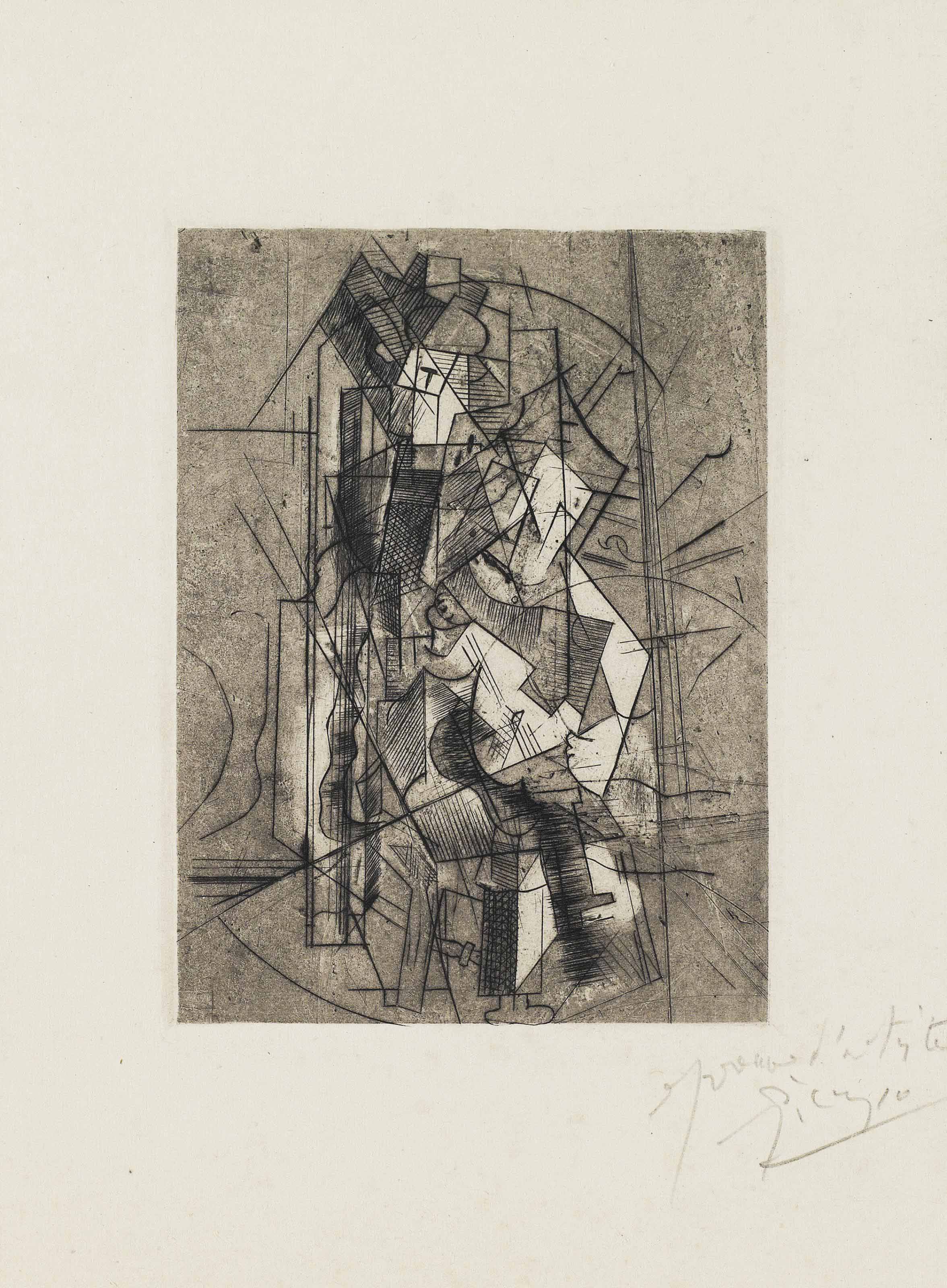 Pablo Picasso - L'Homme á la Guitare