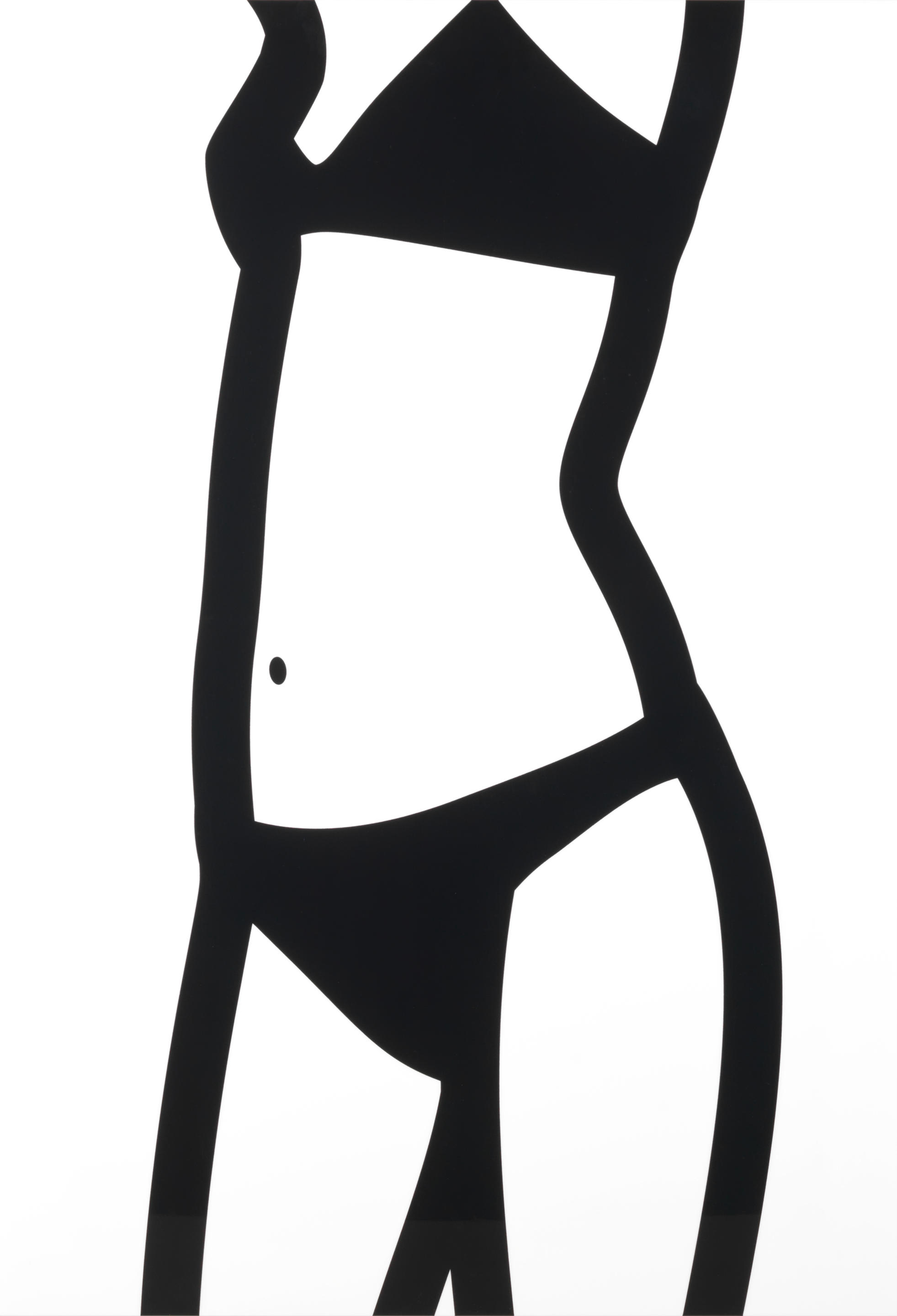 Julian Opie - Watching Suzanne (front) No.2 (Cristea 66)