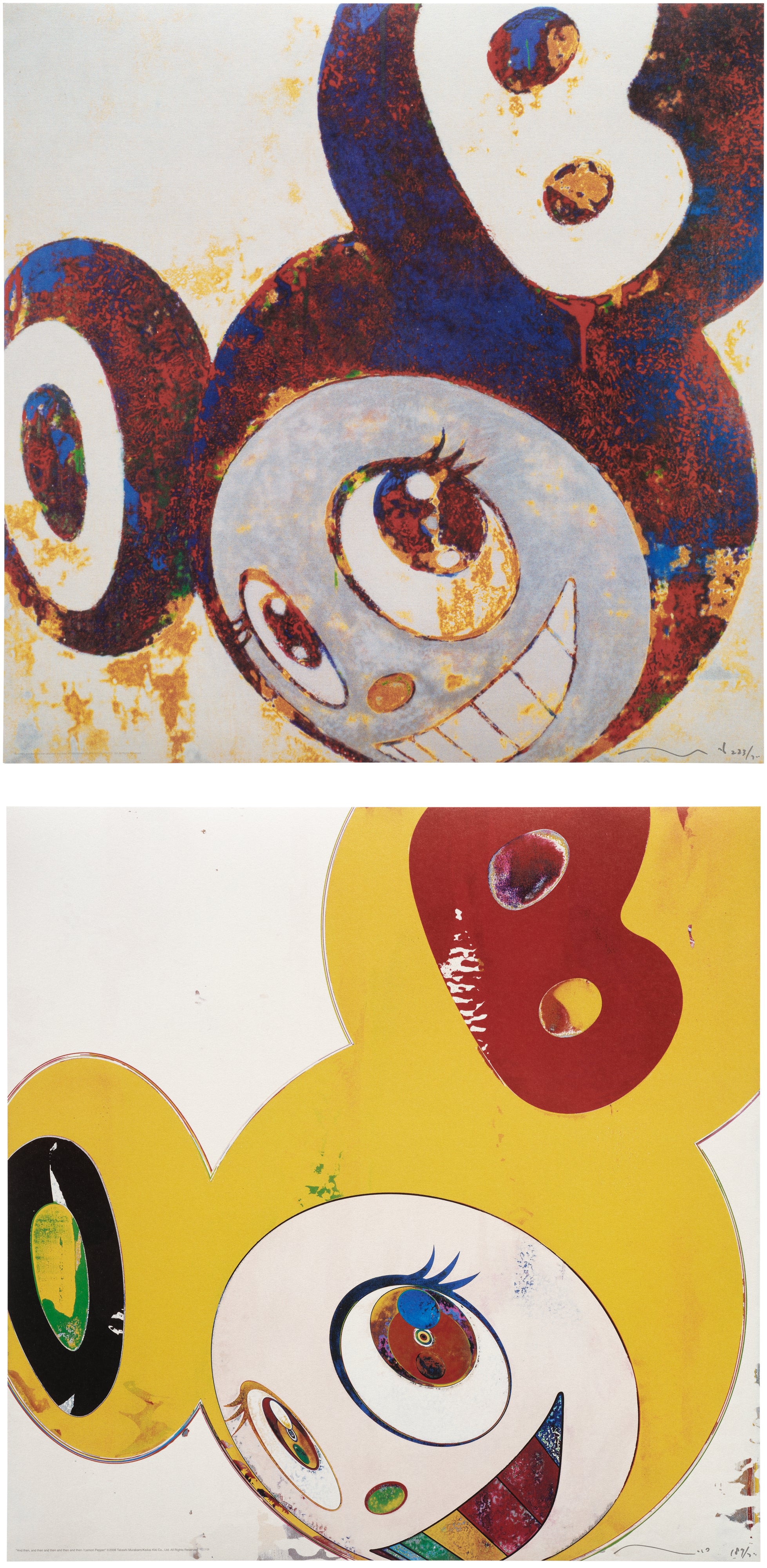Takashi Murakami - And then, and then and then and then and then; and And then, and then and then and then and then/Lemon ...