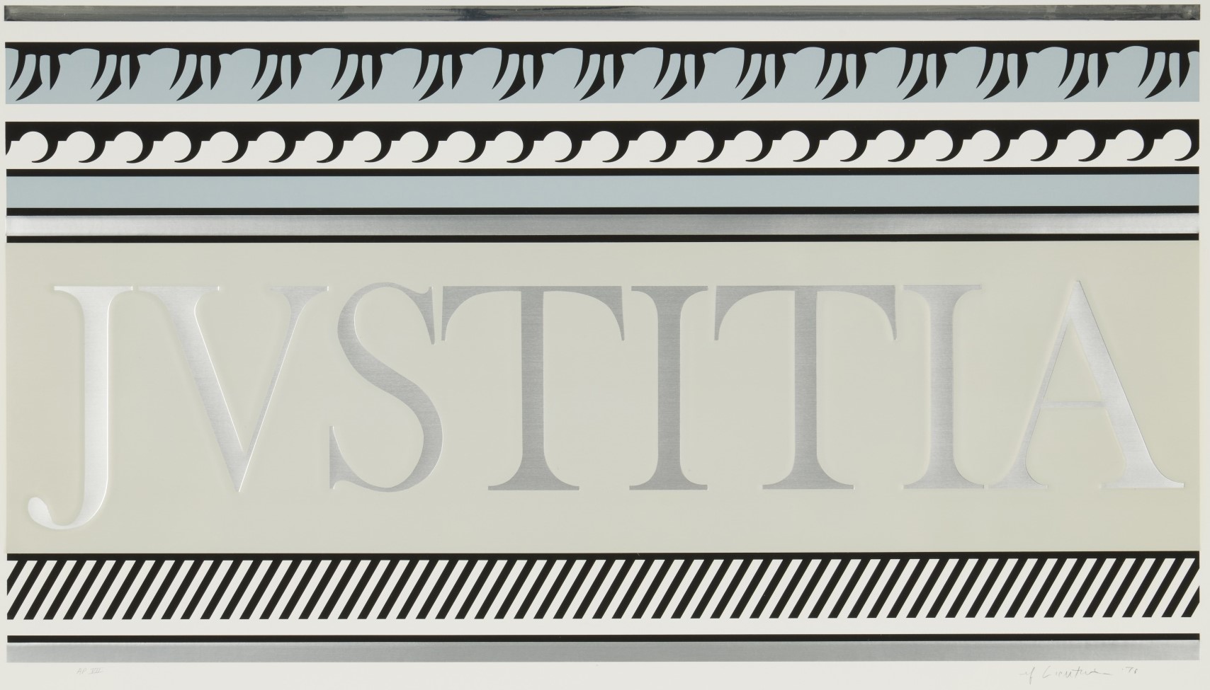 Roy Lichtenstein - Entablature X A