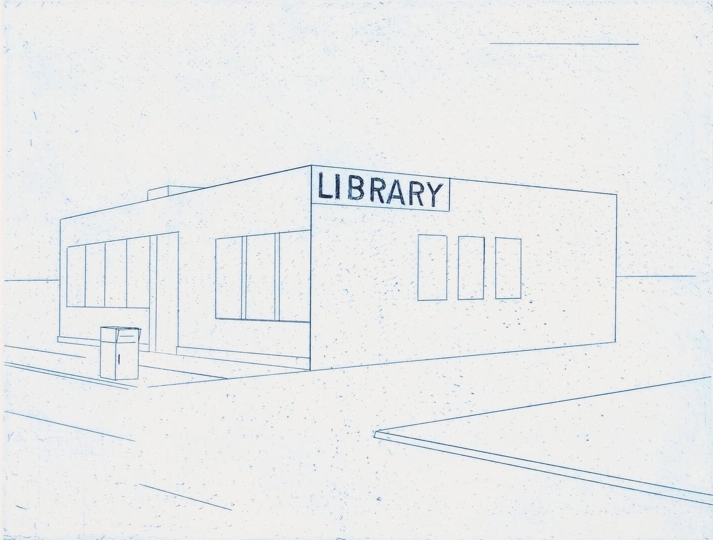 Ed Ruscha - Library