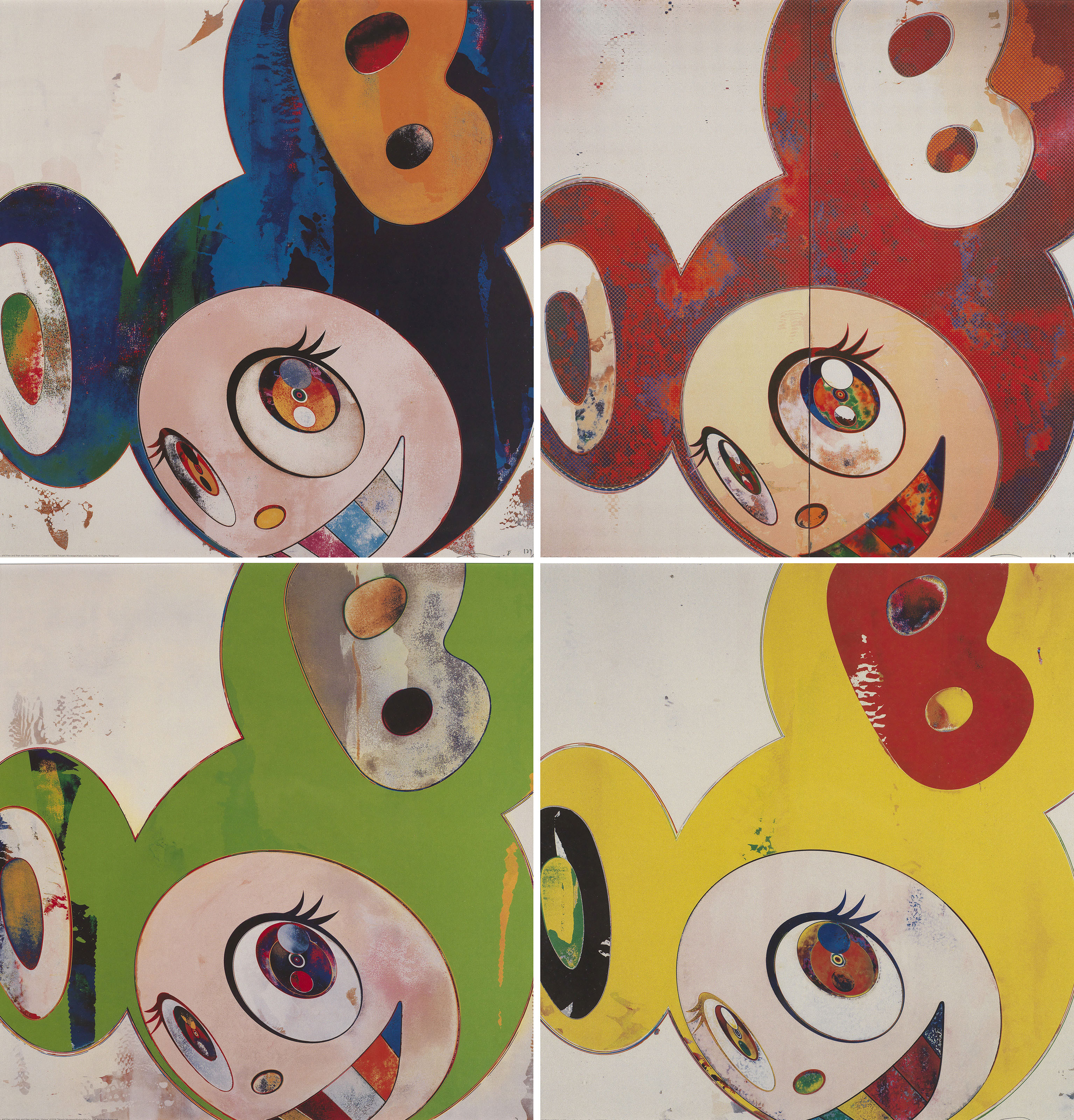 Takashi Murakami - And then, and then and then and then and then/Cream; And Then, When That's Done...... I Change. What I ...