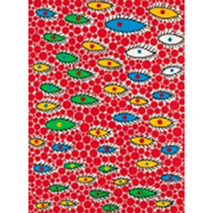Yayoi Kusama - Eyes Flying in the Sky (Kusama 354)