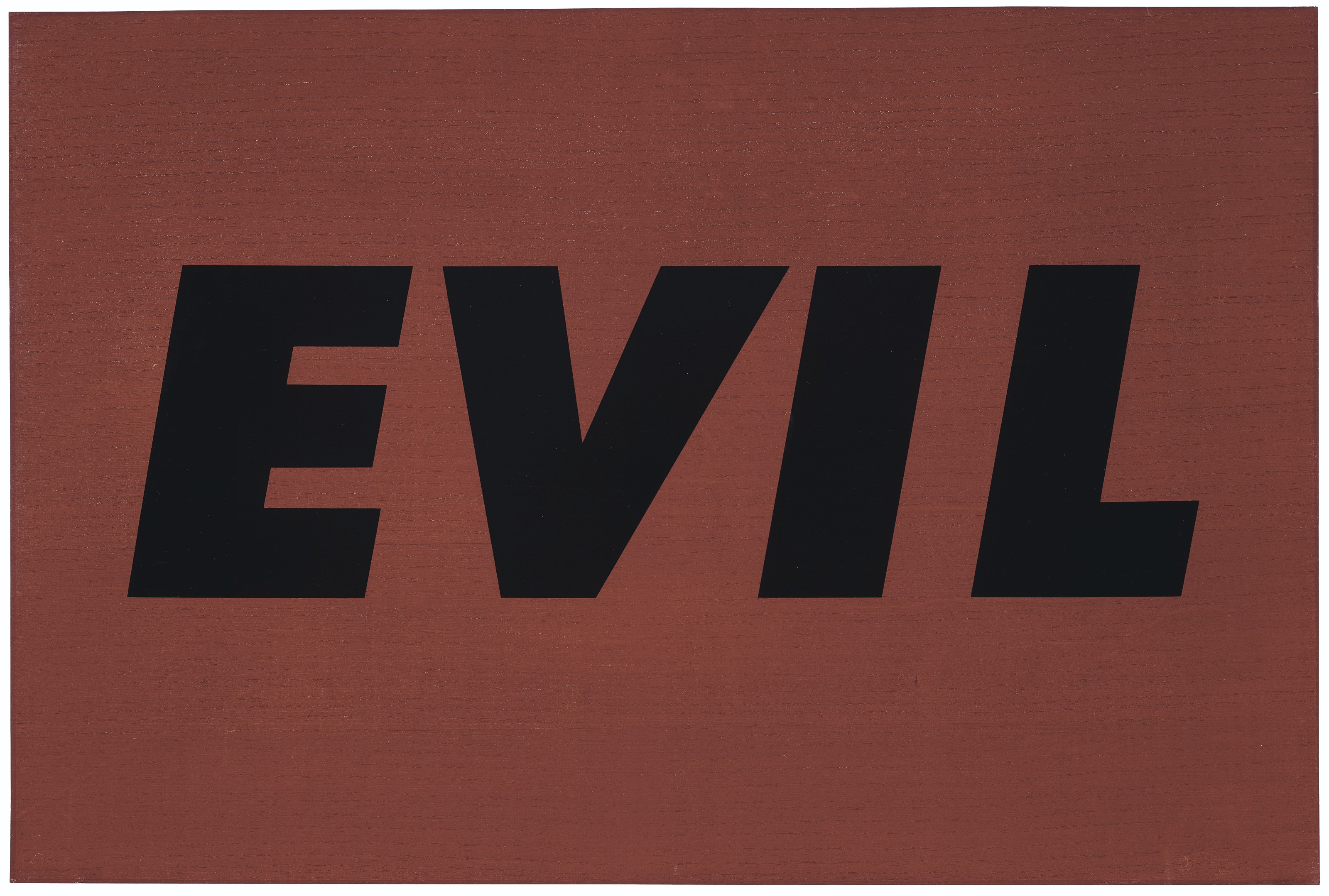 Ed Ruscha - Evil