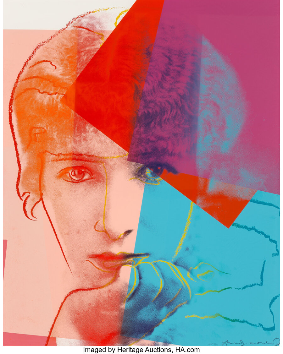 Andy Warhol - Sarah Bernhardt, from Ten Portraits of Jews of the Twentieth Century