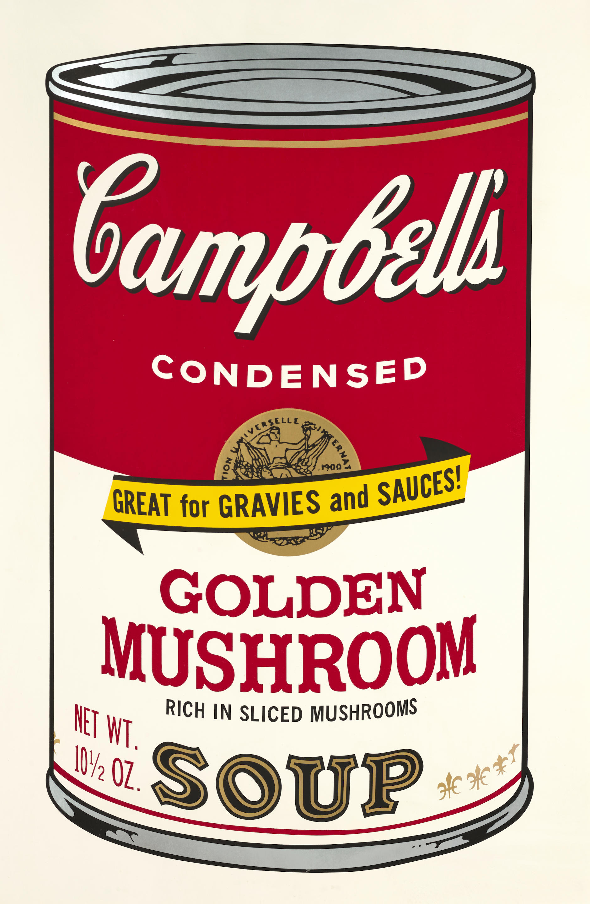 Andy Warhol - Golden Mushroom, from Campbell's Soup II (Feldman & Schellmann II.62)