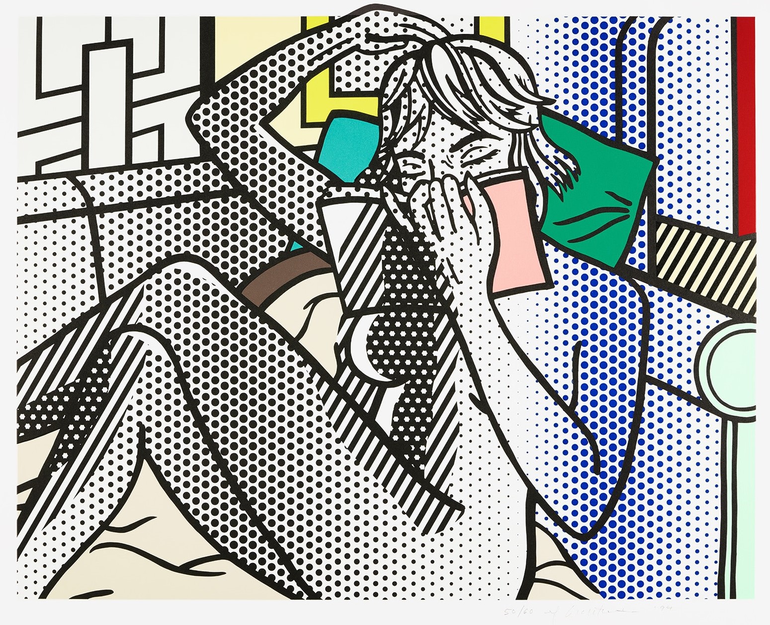 Roy Lichtenstein - Nude Reading, from Nudes series (C. 288)
