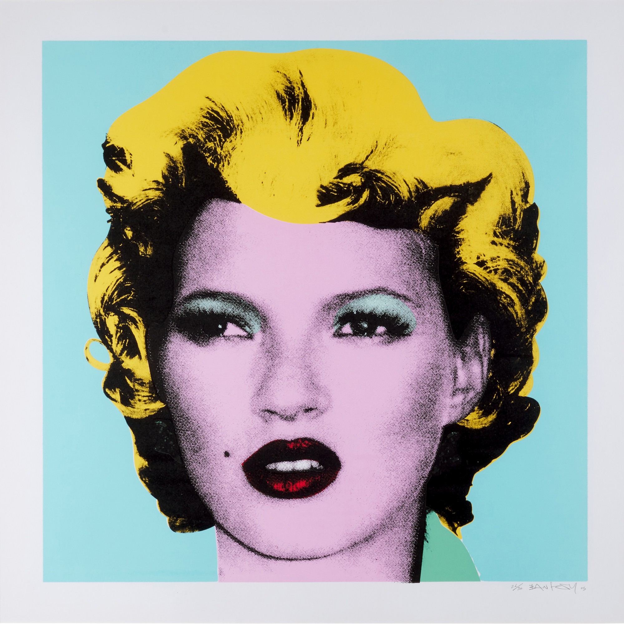Banksy - Kate Moss - Original Colourway