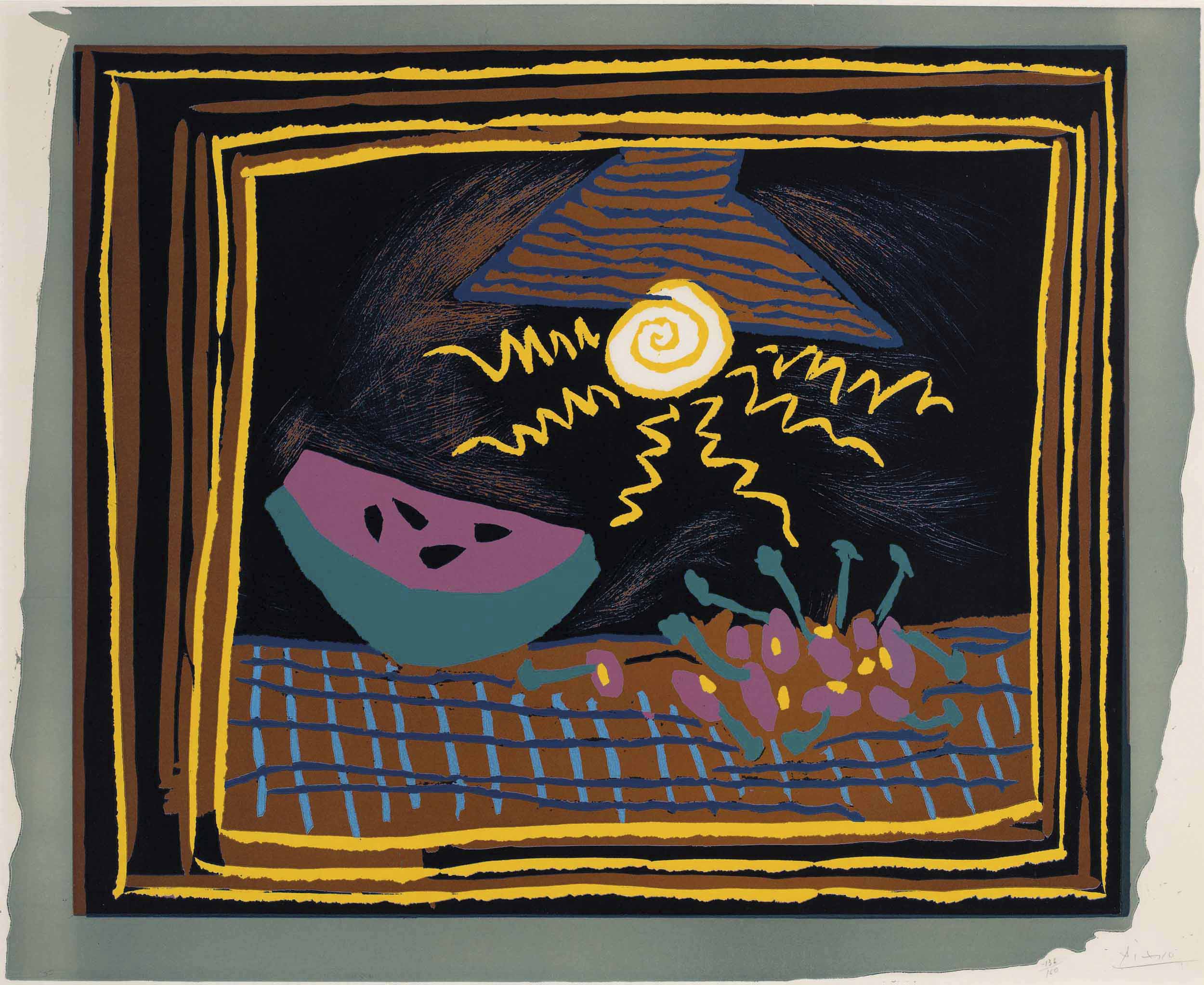 Pablo Picasso - Nature morte à la pastèque