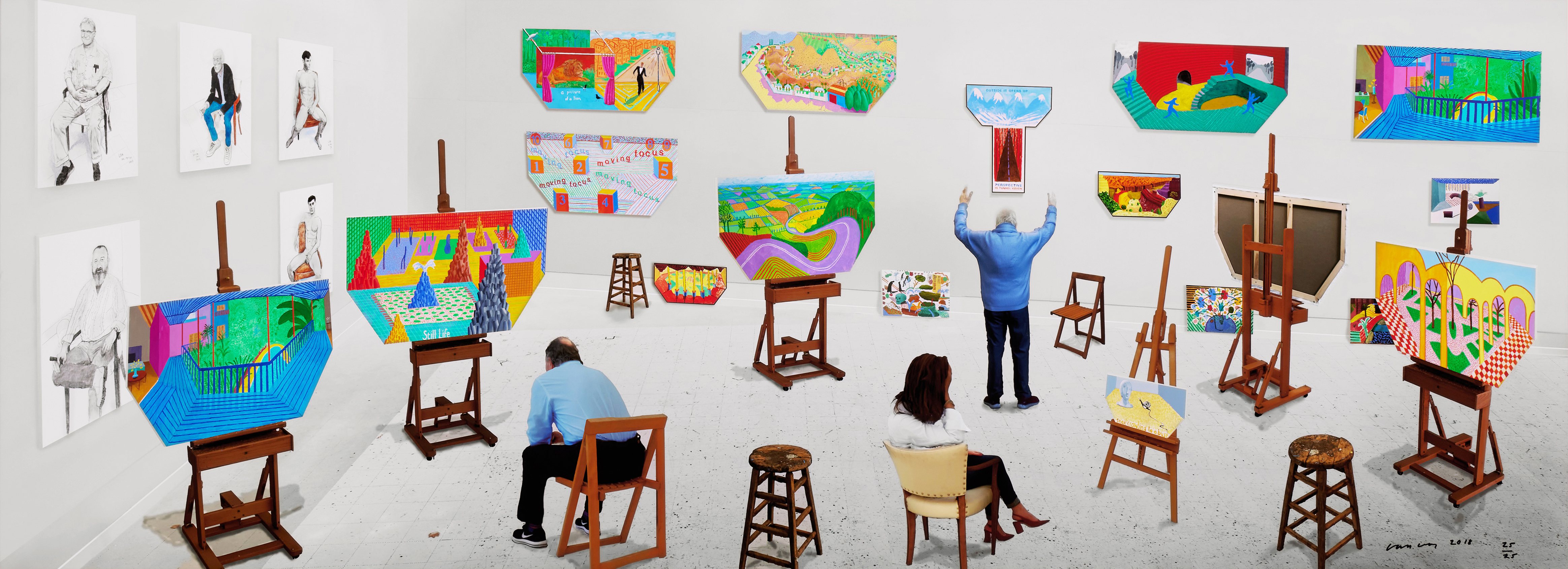 David Hockney - Inside it Opens Up as Well