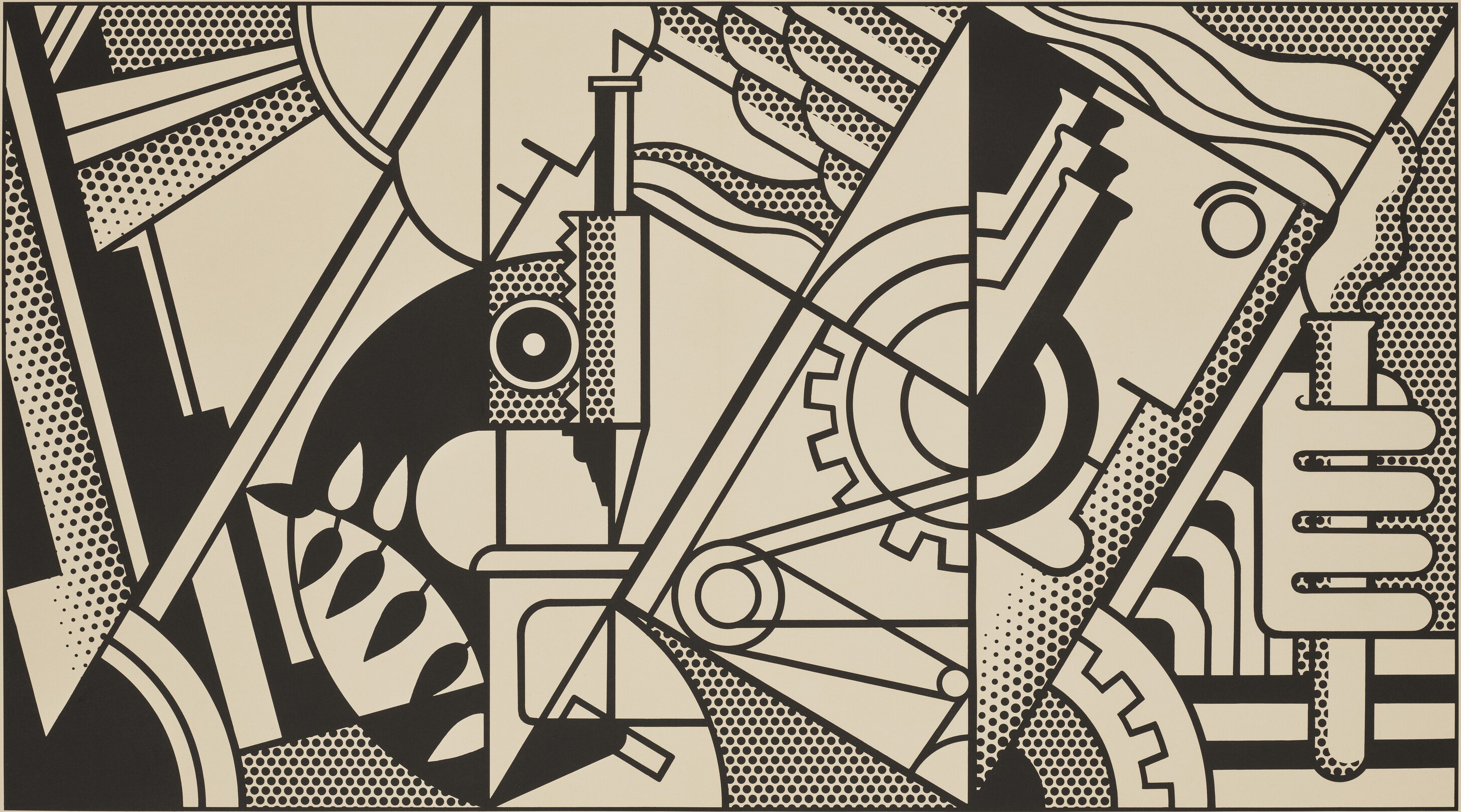 Roy Lichtenstein - Peace Through Chemistry III, from Peace Through Chemistry Series