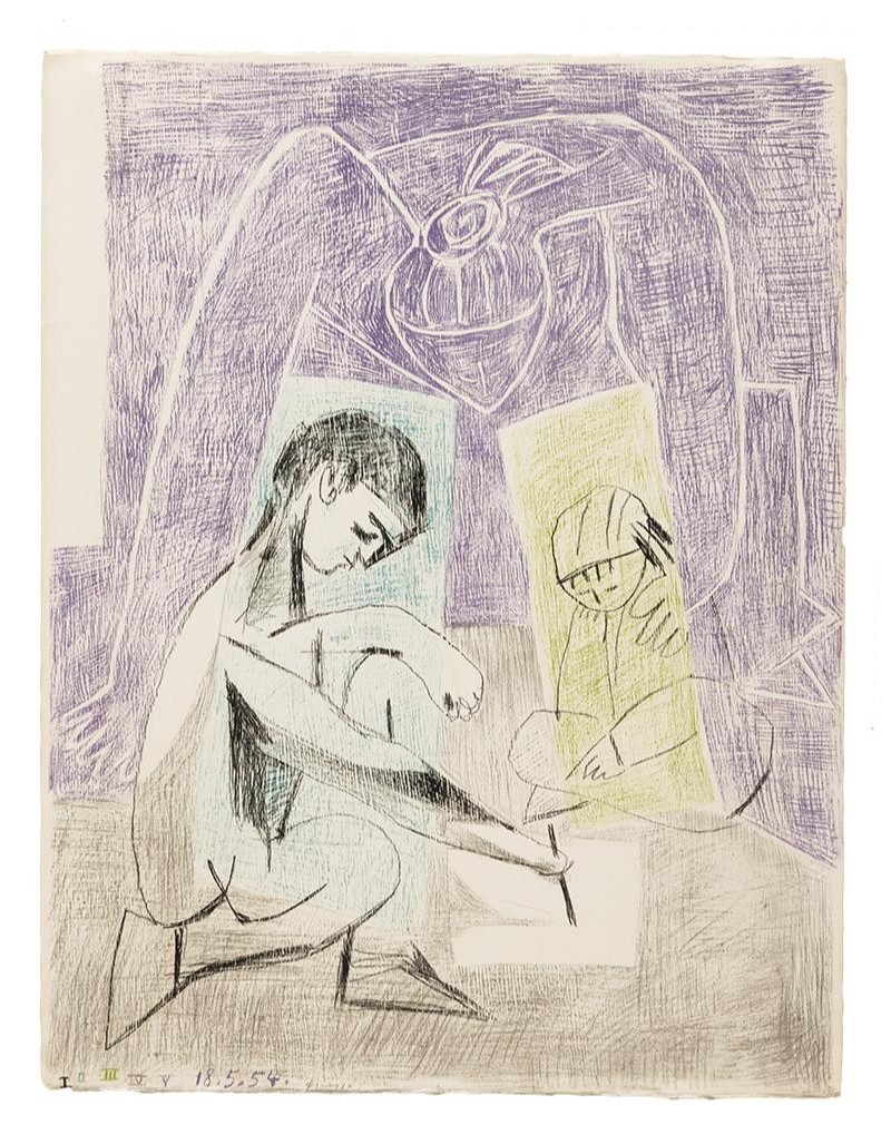 Pablo Picasso - The Little Artist (Le Petit Dessinateur)