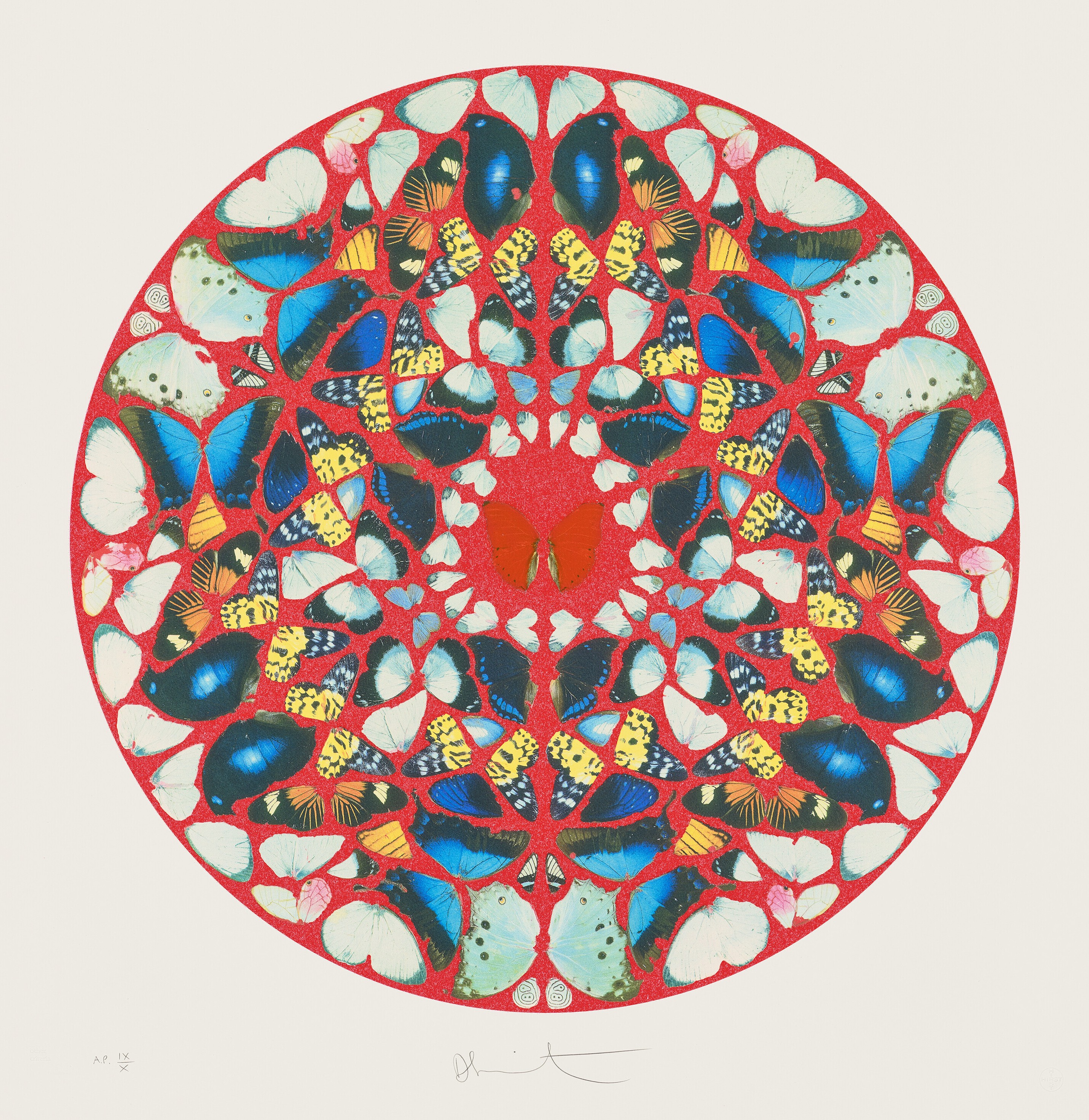Damien Hirst - Domine, Ne In Furore, from: Psalms