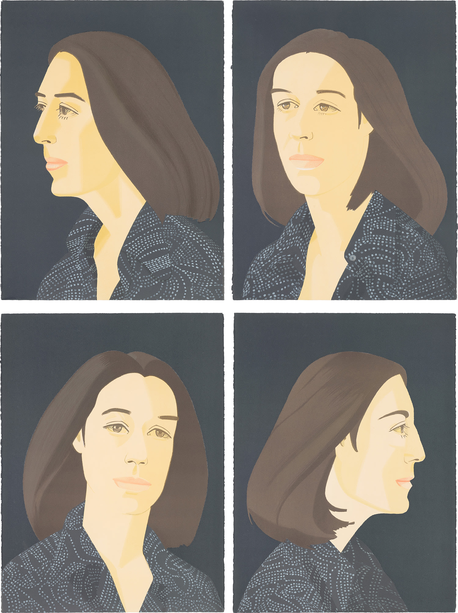 Alex Katz - Ada Four Times (M. 117-120)