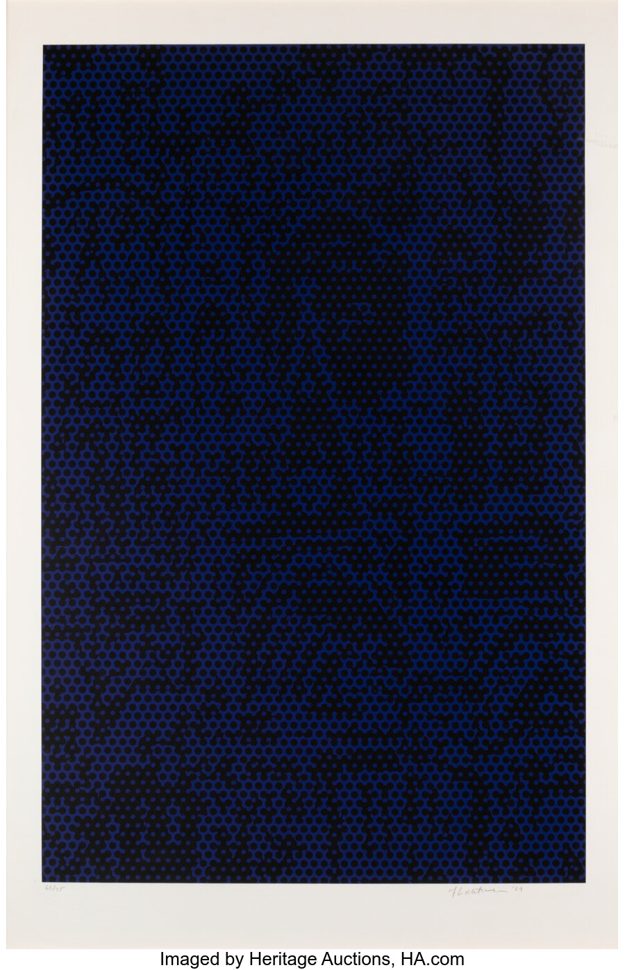 Roy Lichtenstein - Cathedral VI, from the Cathedral Series