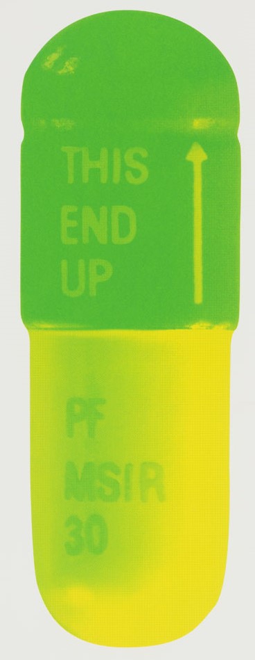 Damien Hirst - The Cure - Mint Blue, Apple Green, Lemon Yellow