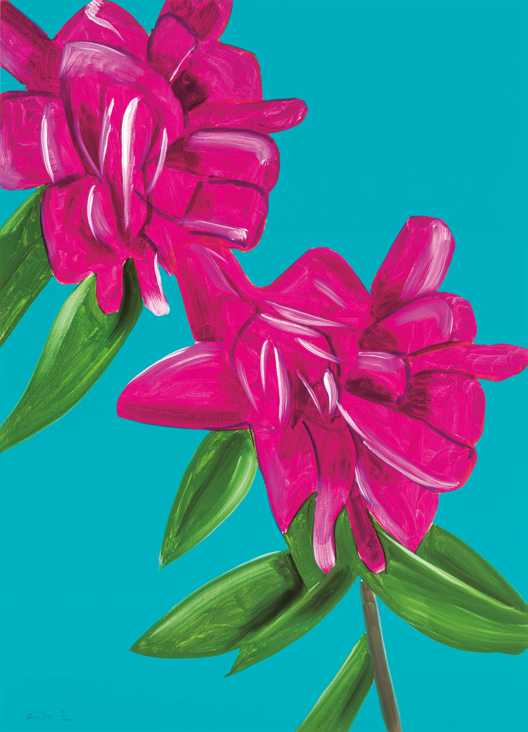 Alex Katz - Peonies