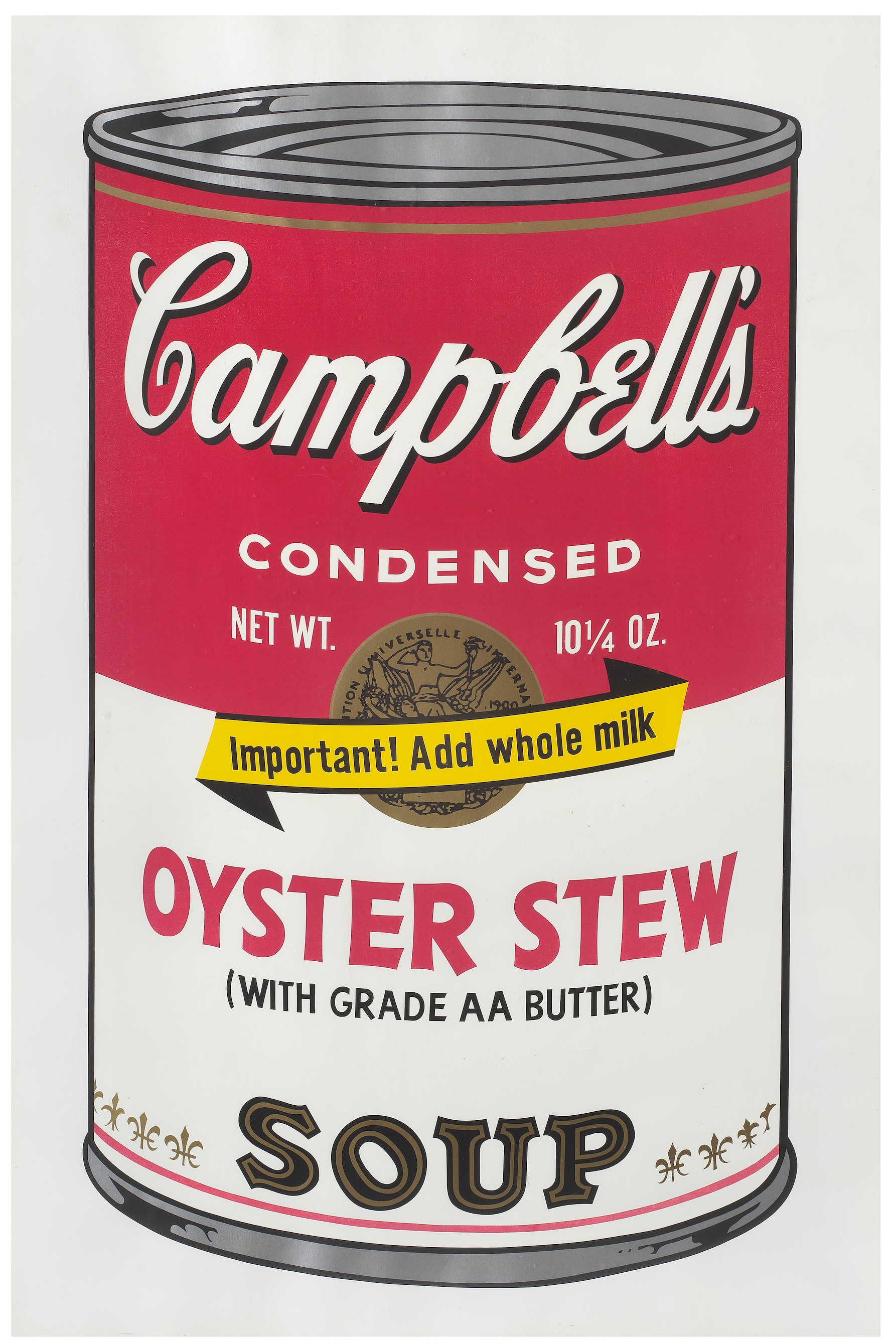 Andy Warhol - Oyster Stew, from Campbell's Soup II