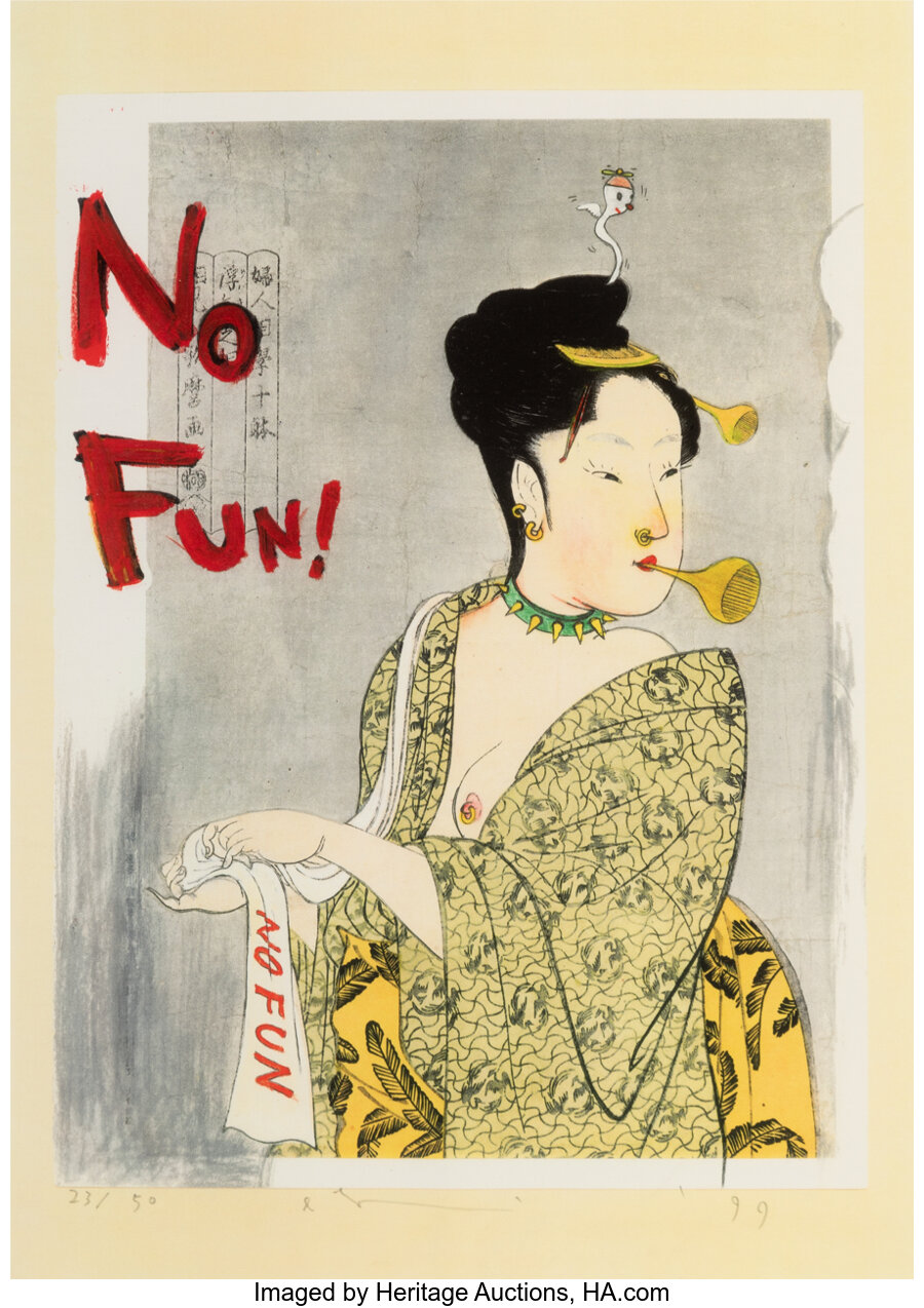 Yoshitomo Nara - No Fun!, “In the Floating World”