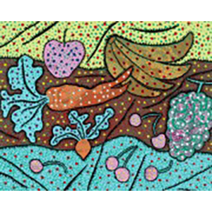 Yayoi Kusama - Standing in the visionary field (Kusama 2)