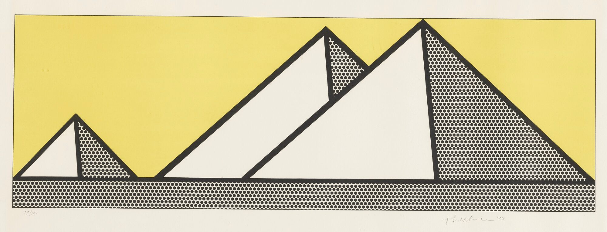 Roy Lichtenstein - Pyramids