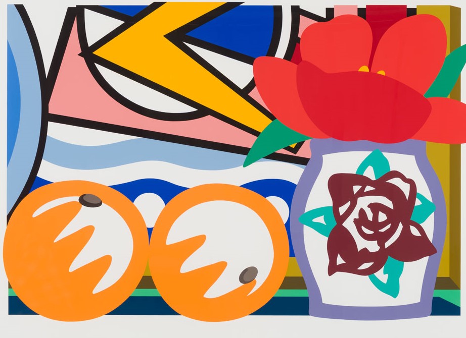 Tom Wesselmann - Still Life with Lichtenstein and Two Oranges