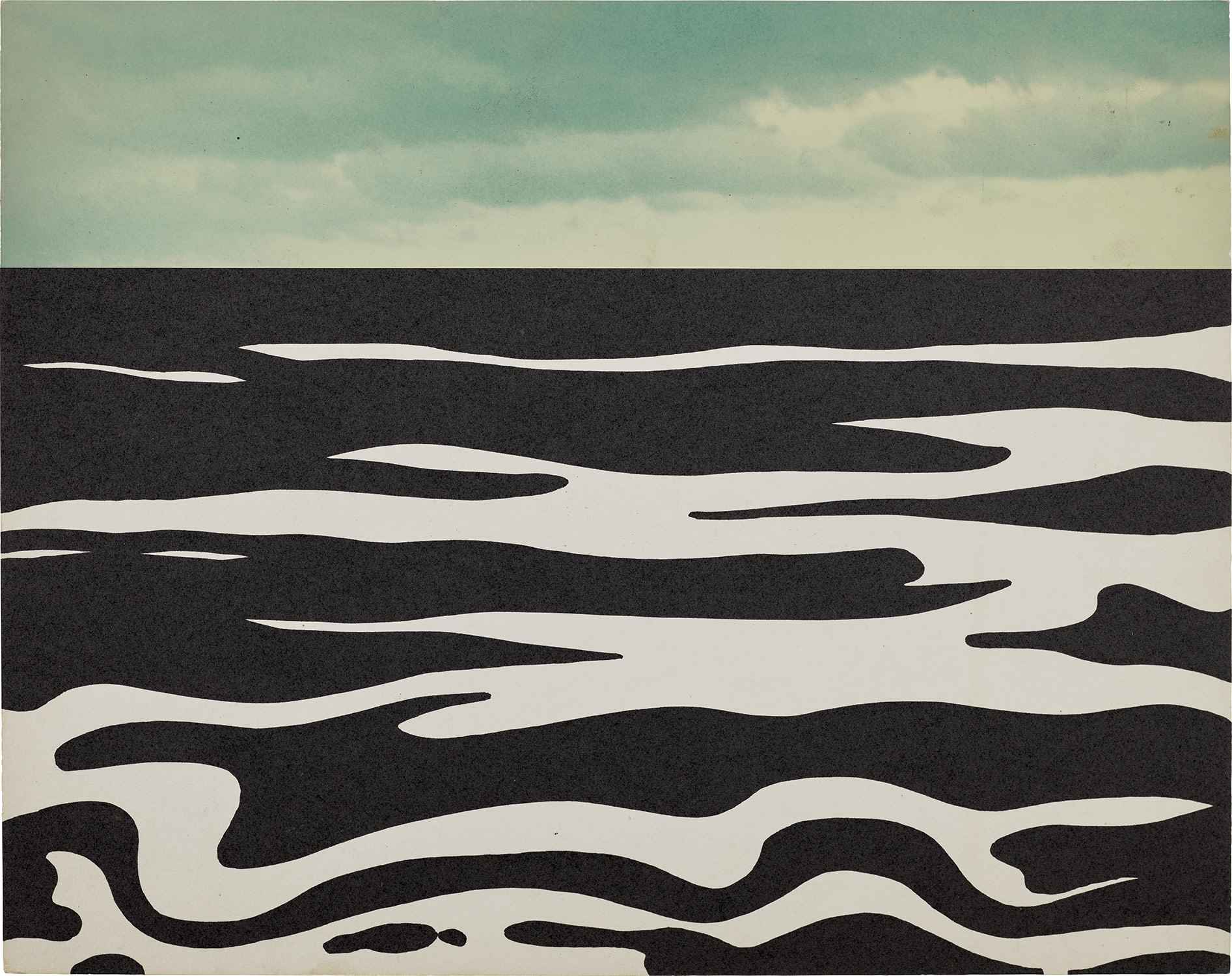 Roy Lichtenstein - Landscape 9, from Ten Landscapes (C. 59)