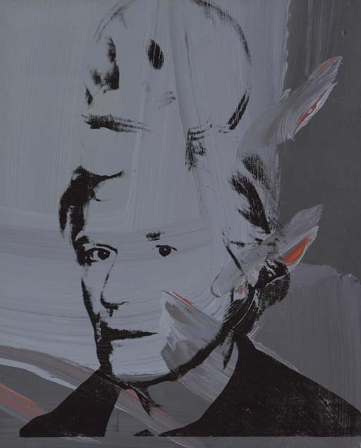Andy Warhol - Self-Portrait with a Skull