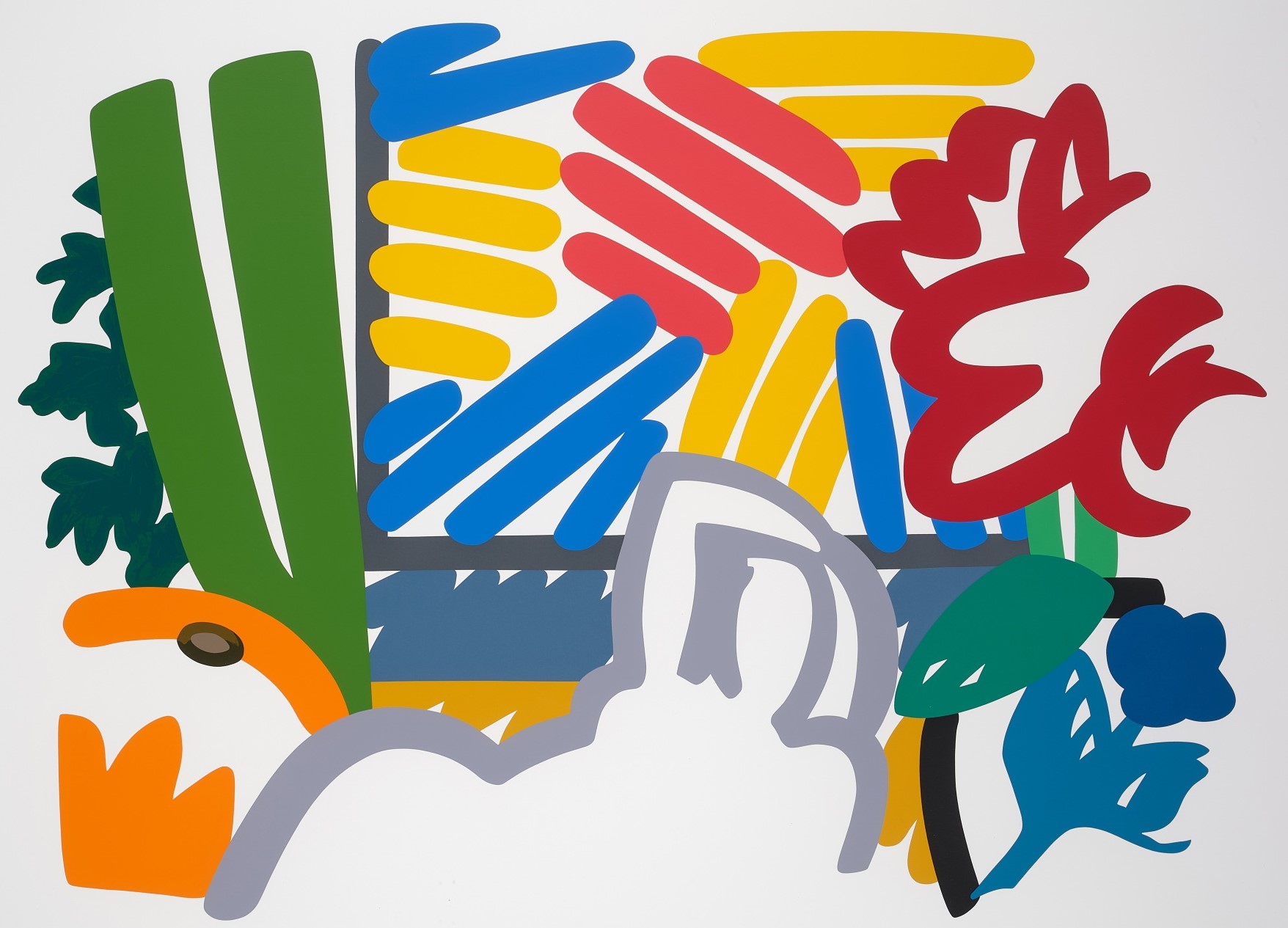 Tom Wesselmann - Still Life with Matisse and Johns