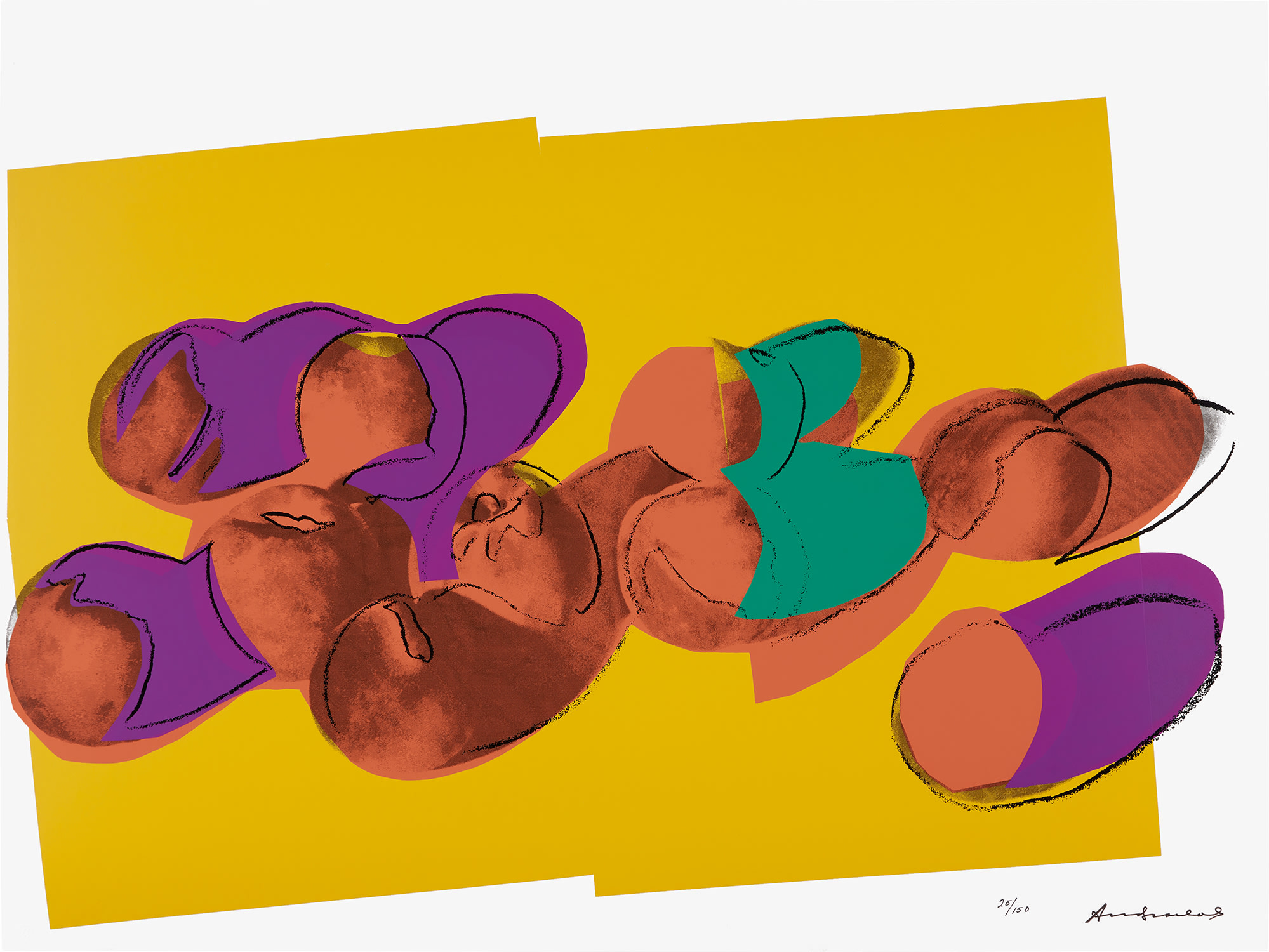 Andy Warhol - Peaches, from Space Fruit: Still Lifes (F. & S. 202)