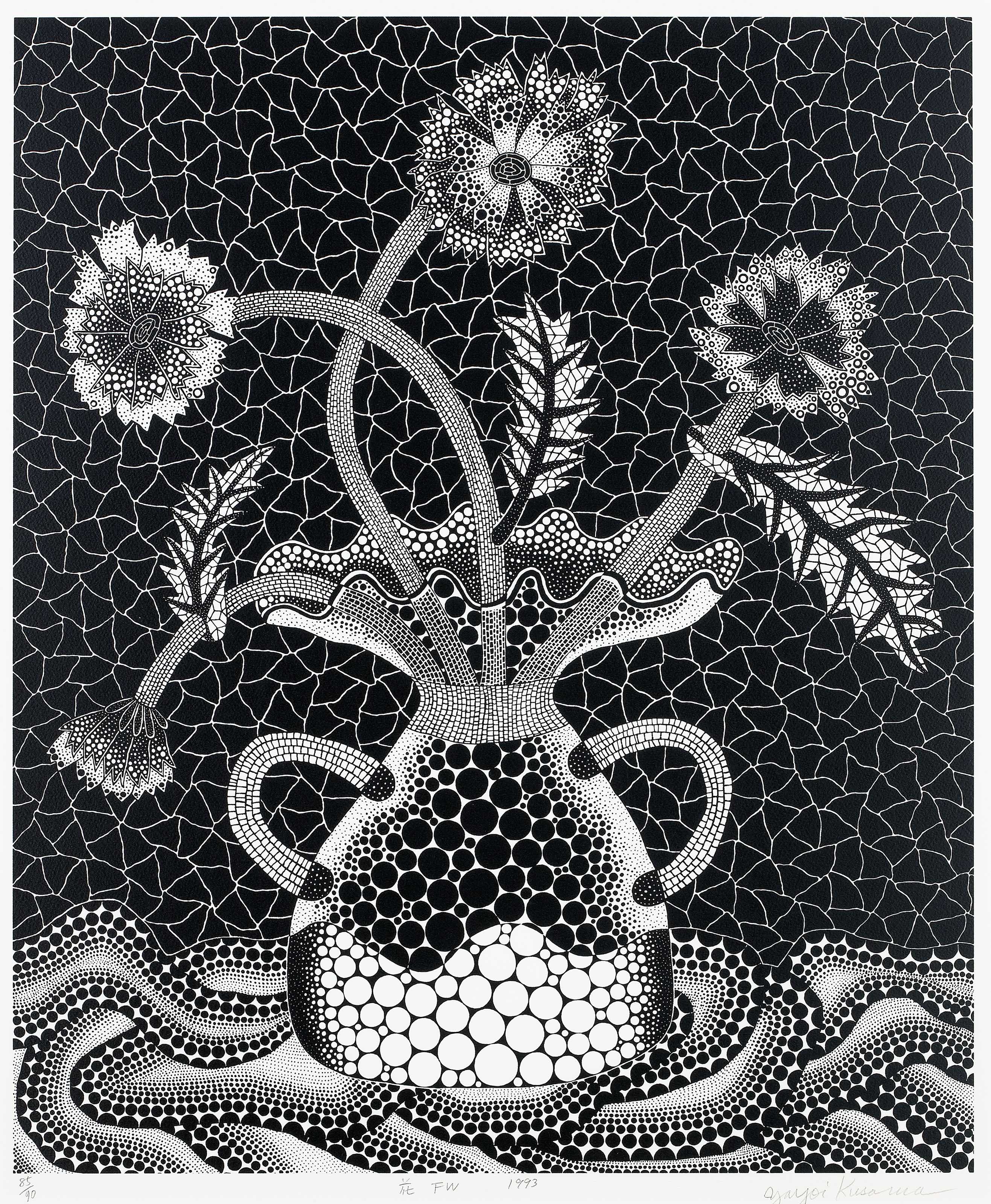 Yayoi Kusama - Flowers FW
