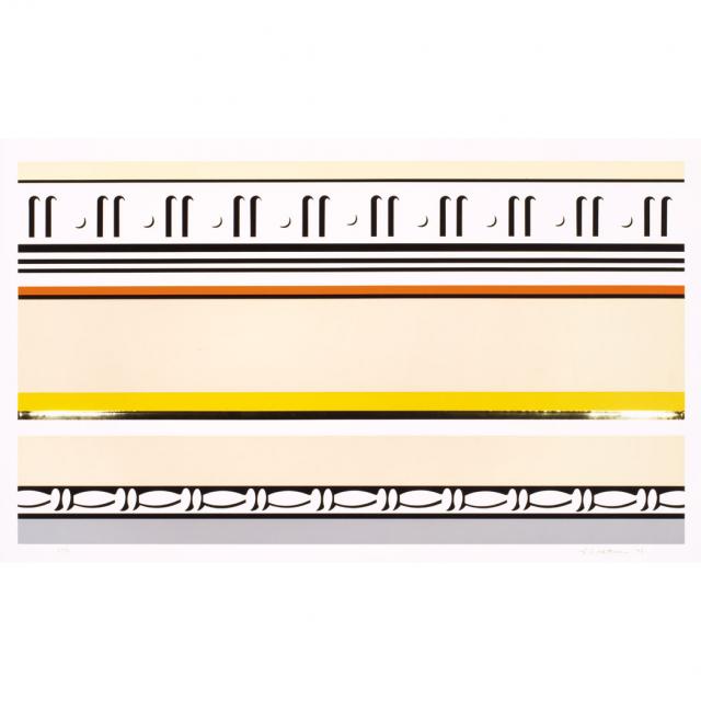 Roy Lichtenstein - ENTABLATURE VIII