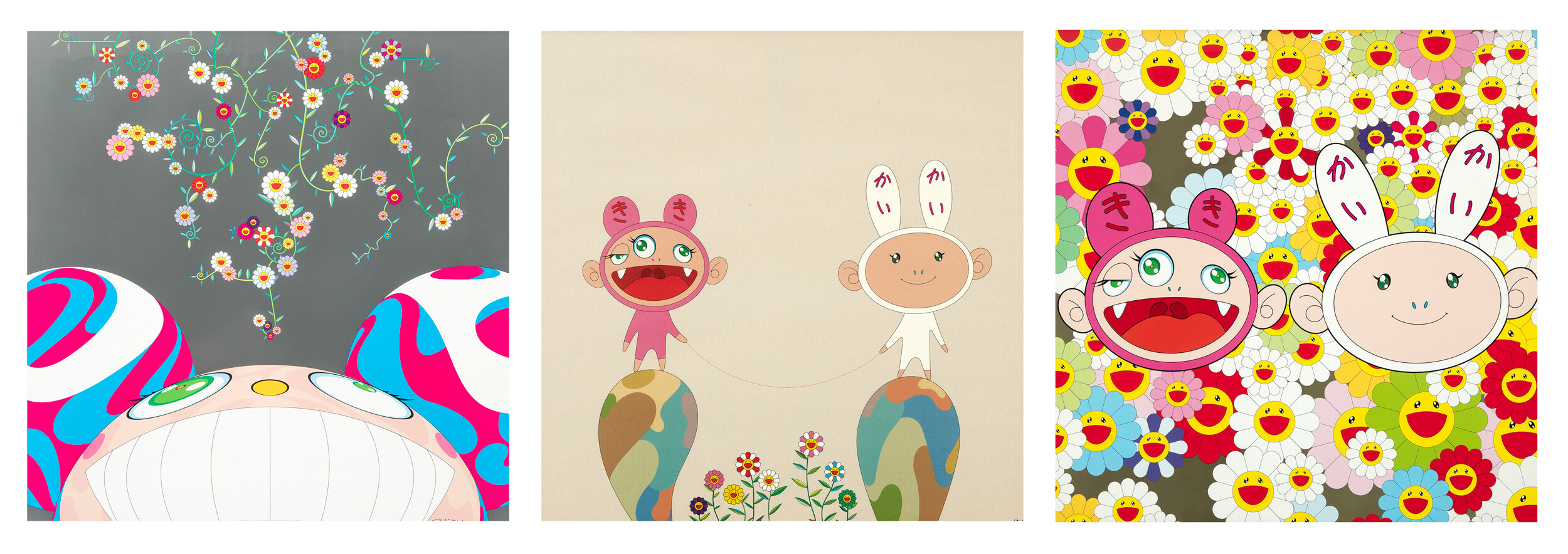Takashi Murakami - Dob Flower - Red Rose - Kaikai Kiki News