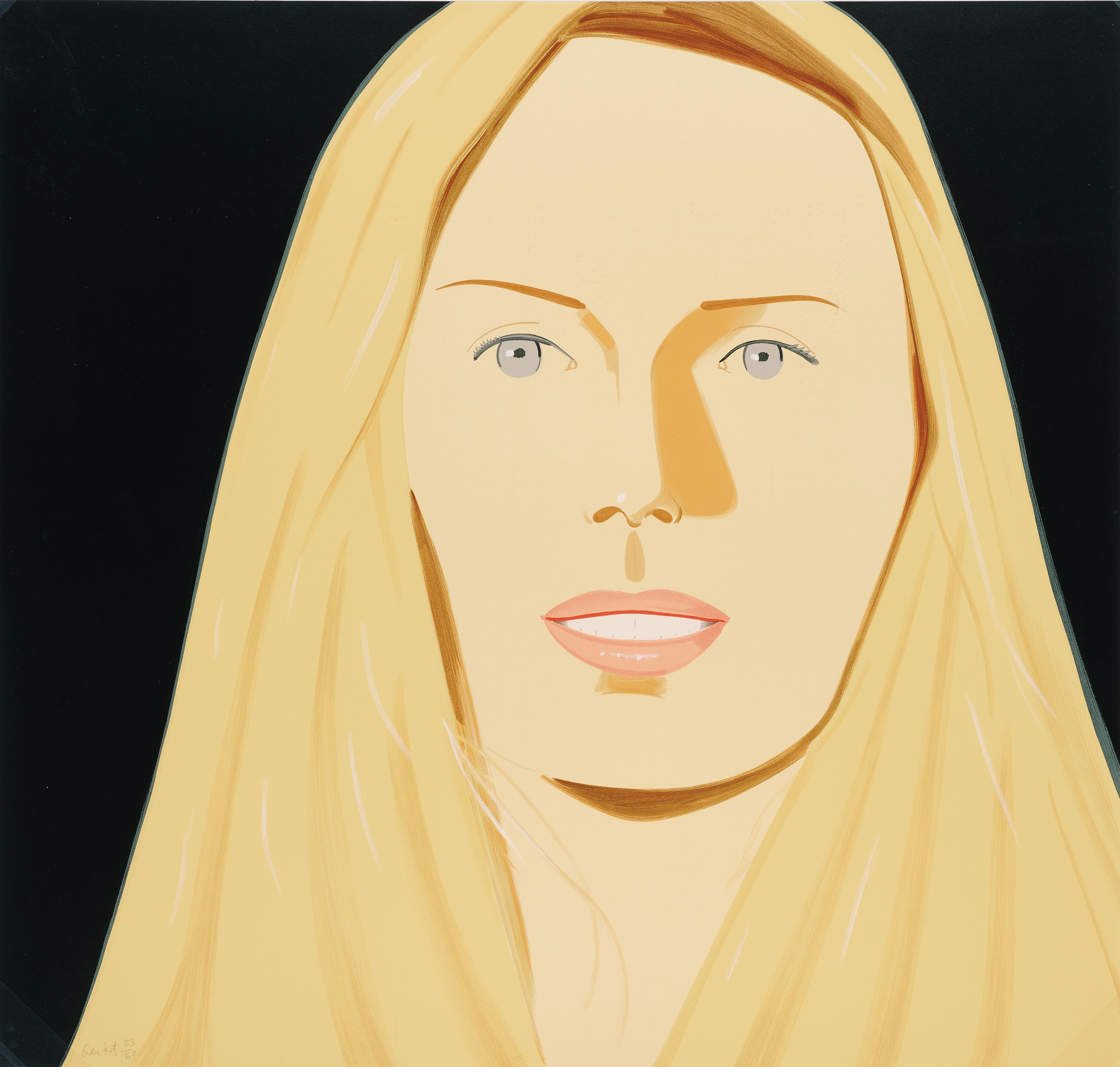Alex Katz - Sara, (from Three Portraits) 2012