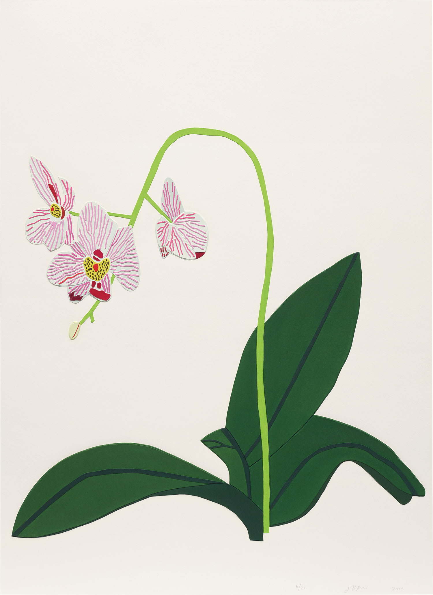 Jonas Wood - Three Clippings: Clipping 1