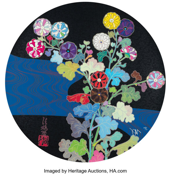 Takashi Murakami - Korin: Azure River