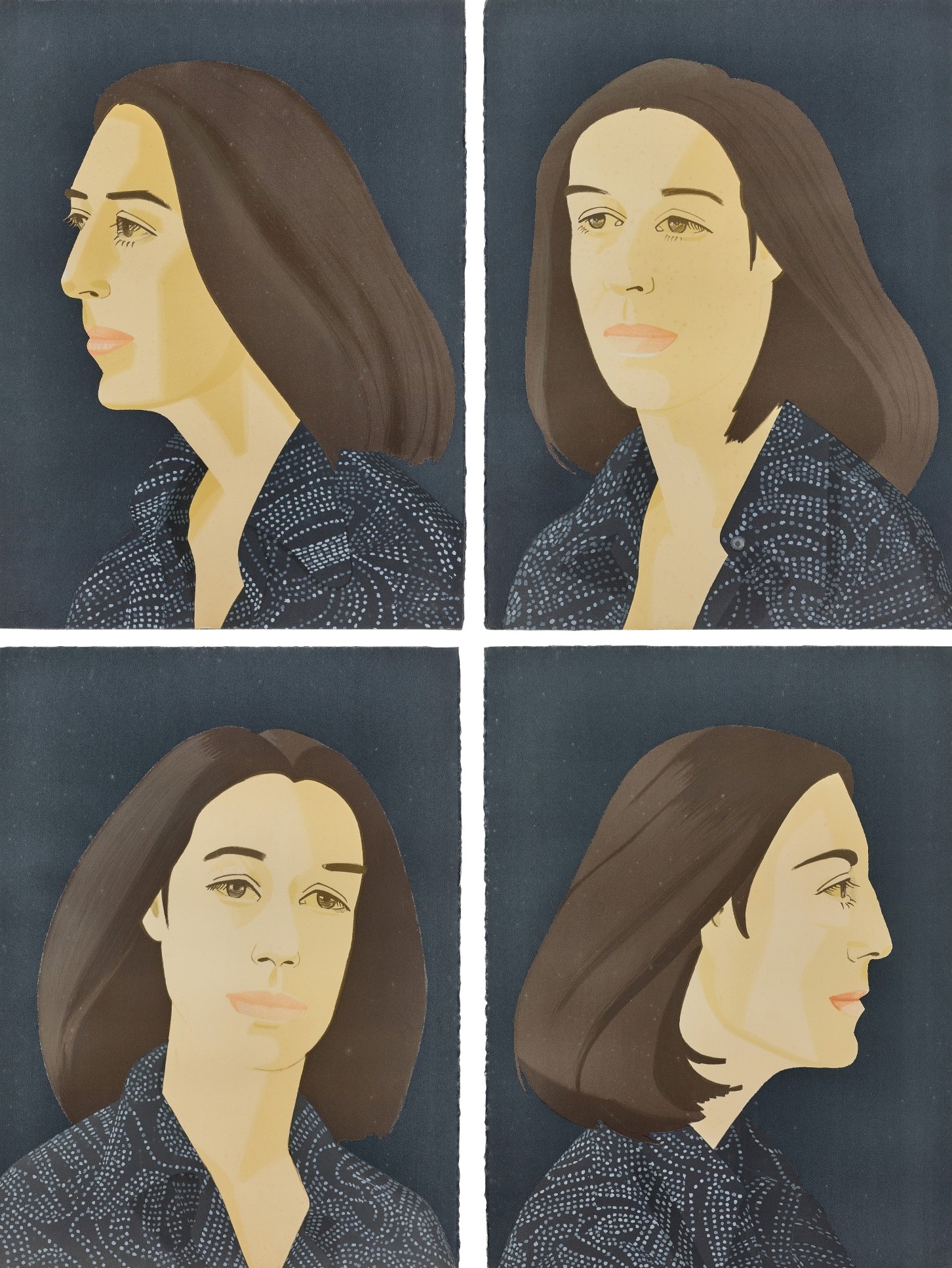 Alex Katz - Ada Four Times (Maravell 117-120)