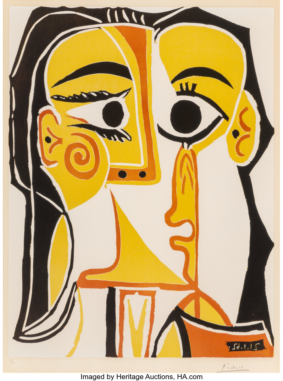 Pablo Picasso - Tete de Femme