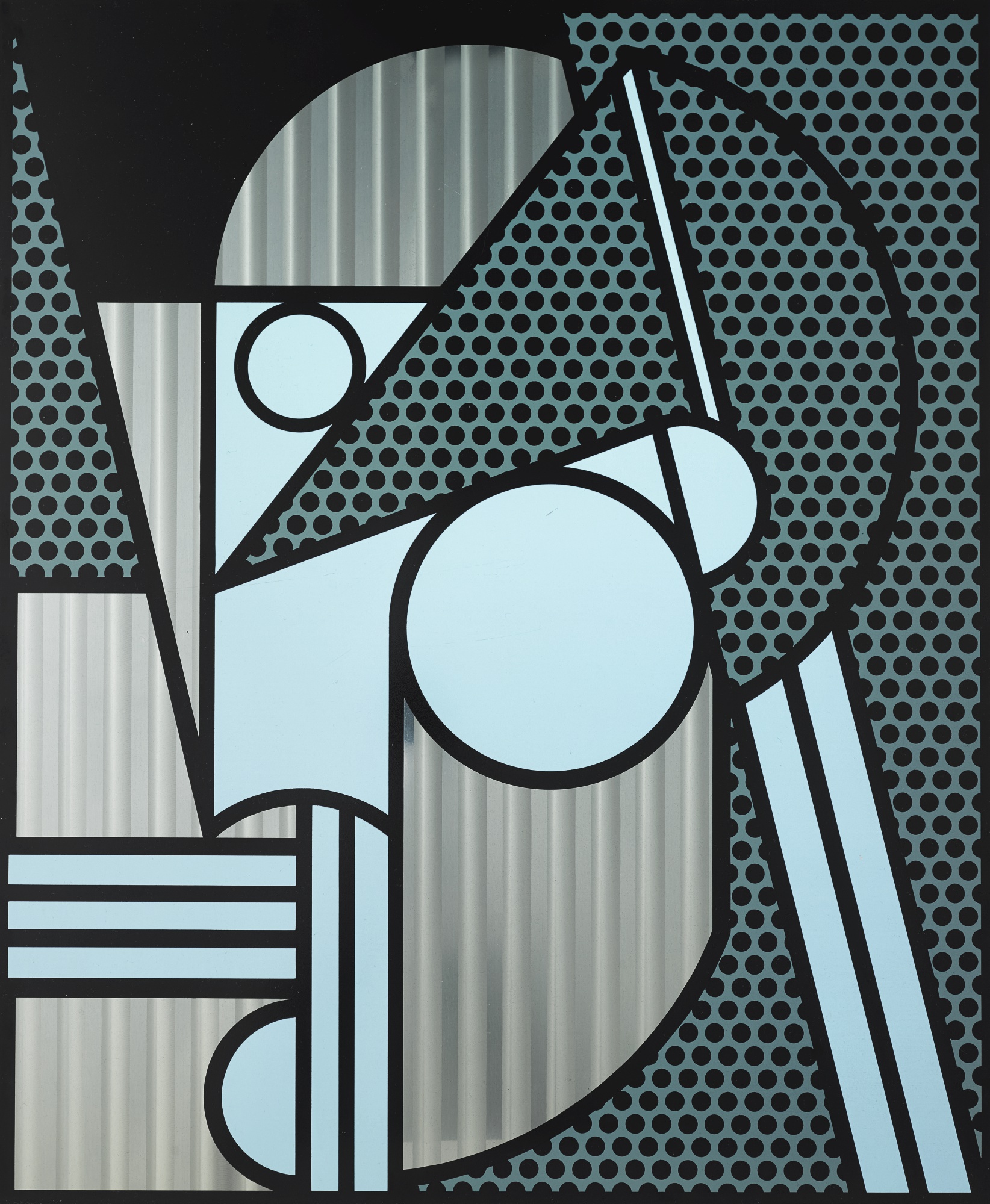 Roy Lichtenstein - Modern Head #4