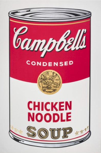 Andy Warhol - Chicken Noodle, from: Campbell's Soup I