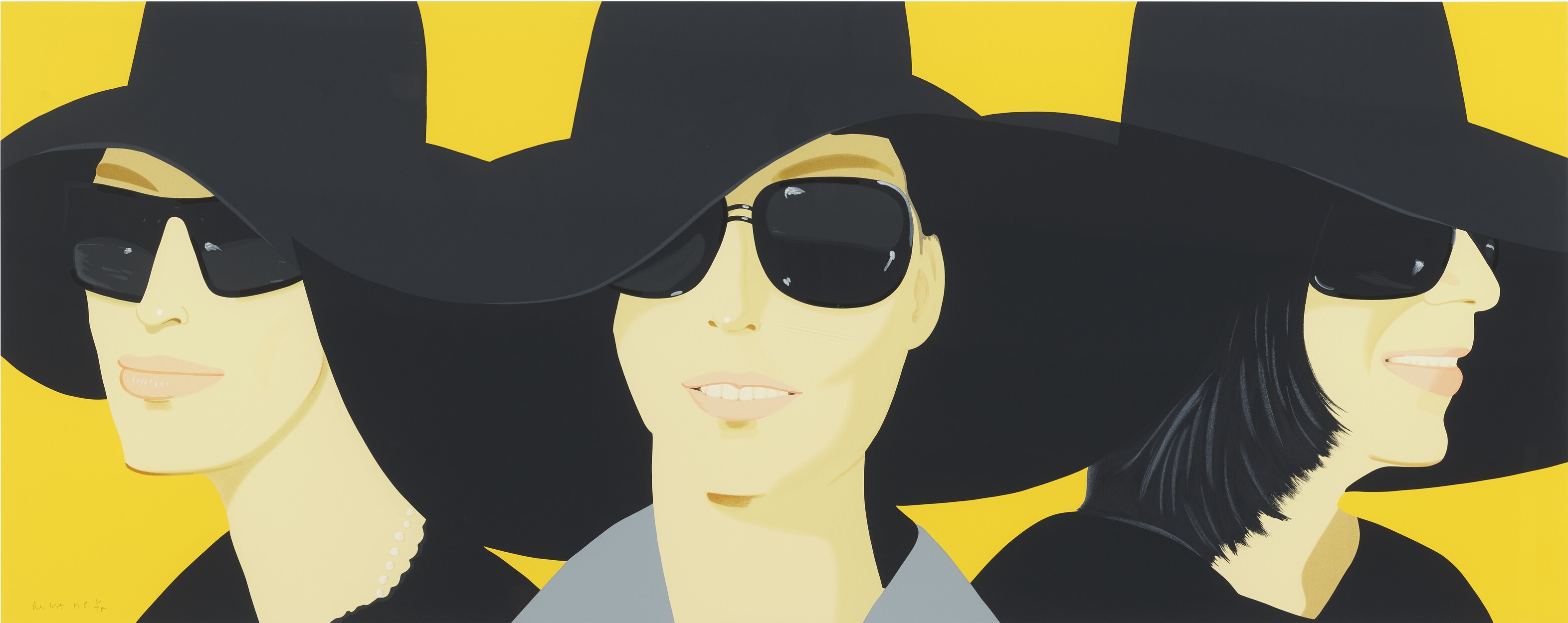 Alex Katz - Black Hat 4