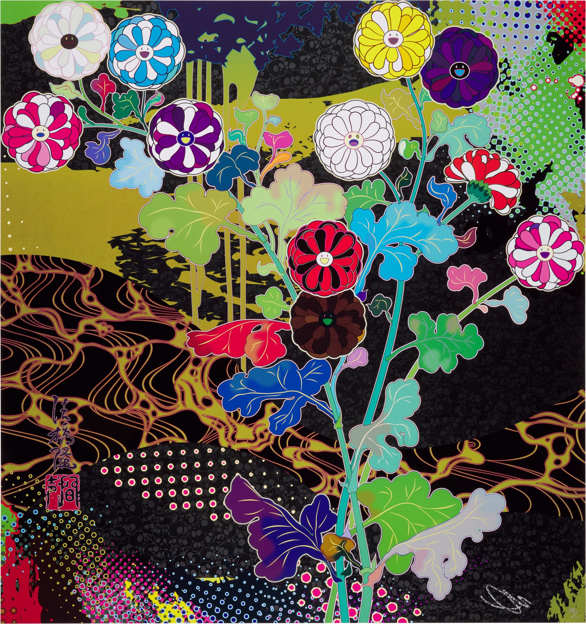 Takashi Murakami - Kōrin: Courtly Elegance