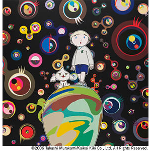 Takashi Murakami - Jellyfish Eyes - Max and Shimon in the Strange Forest